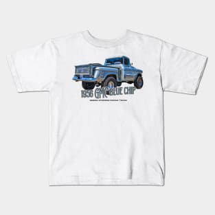 1956 GMC Blue Chip Series Stepside Pickup Truck Kids T-Shirt